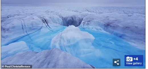 冰川崩塌后 54年前坠机残骸被发现! 北极高温穿短裤打球 地球自转突然变快!