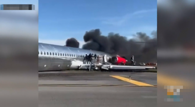 波音737出事 狠撞大地! 載136人客機突發起火 