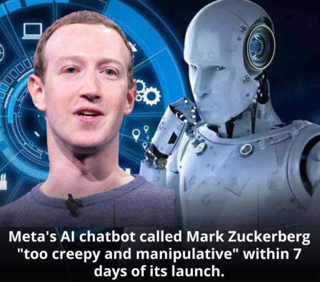 扎克伯格被自家AI喷：样子诡异，人品还差，我不喜欢他！