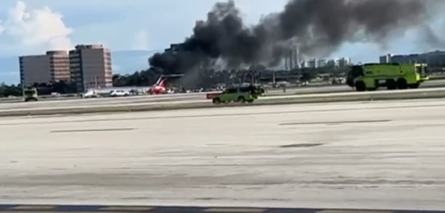 波音737出事 狠撞大地! 載136人客機突發起火 