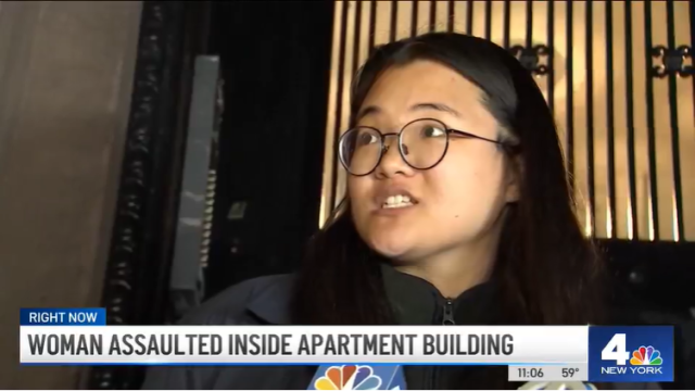 可怕! 27歲華裔女回家遭尾隨 公寓門口被強吻摸全身! 監控視頻曝光! 鄰居害怕: 