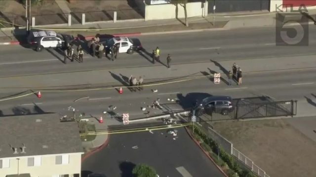 洛杉矶学员警察跑步时遭汽车撞击，数十名警察未上岗险被“报销”