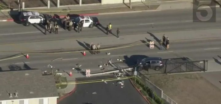 洛杉矶学员警察跑步时遭汽车撞击，数十名警察未上岗险被“报销”