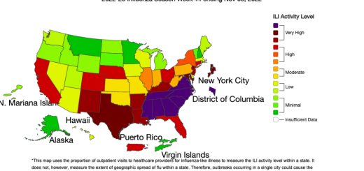 流感季提前來襲 CDC: 這7個州情況最嚴重