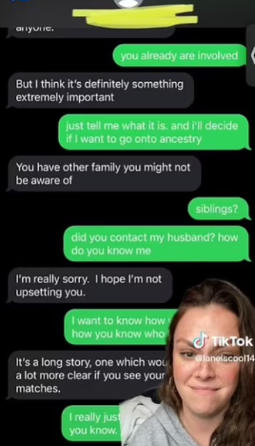美国女子收到陌生短信提醒她做DNA检测，结果发现生父另有其人...