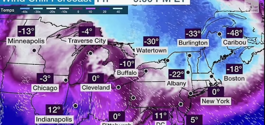太冷҈冷҈冷҈了！已致10死！破-110°F纪录！寒流横扫美国，多州进入紧急状态，学校停课！