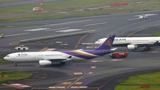 剛剛! 載471人的兩架客機相撞! 都是空客A330 機場緊急應對 華裔親歷現場!