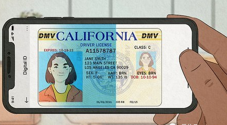 加州DMV開始試點電子駕照