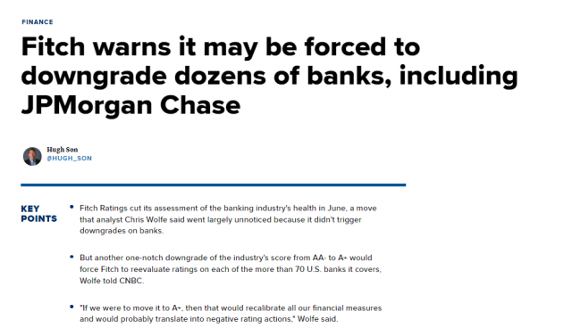 出事了！美国银行、大通银行、花旗银行正面临新风险！给整个美国银行业带来压力...