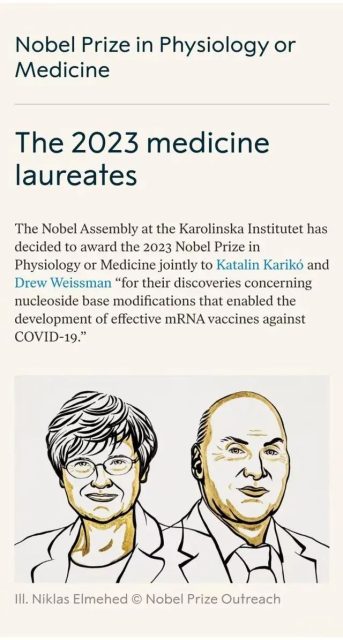 諾貝爾獎頒給新冠疫苗背後的她! 鑽研mRNA四十年 救了700萬人命! 患癌 失業 都無法阻止她的腳步