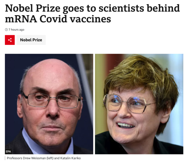 诺贝尔奖颁给新冠疫苗背后的她! 钻研mRNA四十年 救了700万人命! 患癌 失业 都无法阻止她的脚步