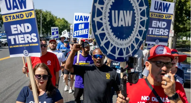 美国罢工大胜利，UAW起薪提高68%