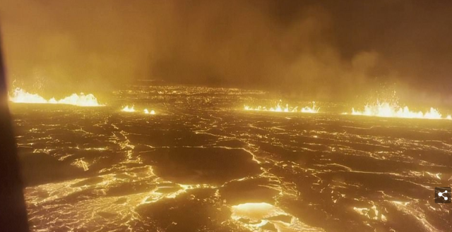 「多圖」彷佛地獄！冰島終火山噴發!