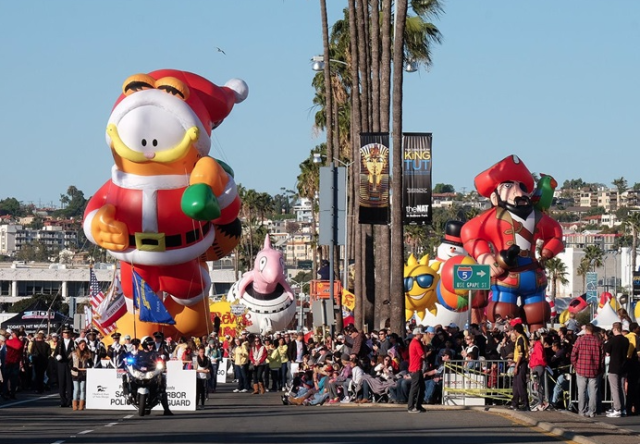 美国最大的气球游行！最大的新年庆祝！就在明天