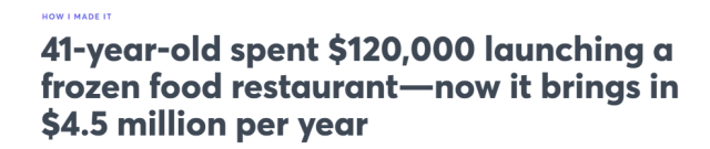 账户剩！华裔女子借万开餐馆 听建议不要太高级 如今年赚450个