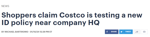 嚴查蹭卡，Costco又出新招！網友嘆息：這下連門都進不去了...