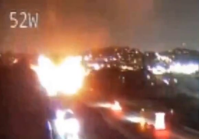 突發空難! 飛機墜毀Costco附近 落地爆炸燒成火球 最後錄音曝光!