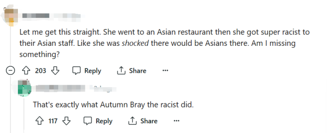 解氣! 白女中餐館歧視華人 留罵人字條還不給小費 被網暴罵到報警