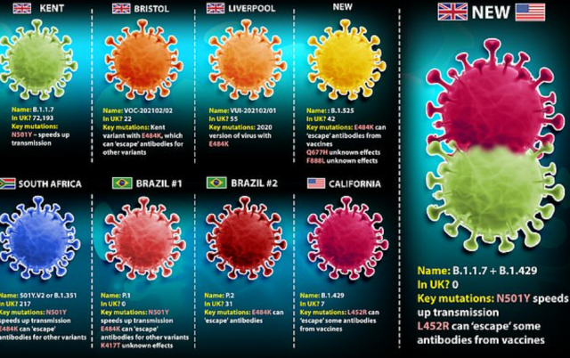 絕望! 2種變異病毒合體了 恐影響疫苗! 專家: 兩層口罩不夠 戴N95吧！