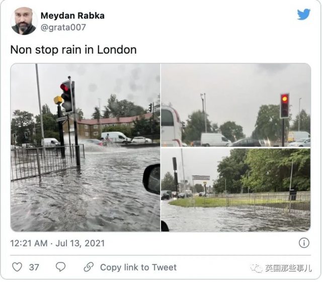 一場暴雨，倫敦下水道直接崩了！地鐵被淹馬桶倒灌，簡直慘！