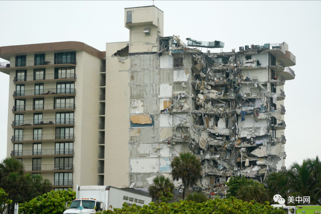 佛州坍塌公寓死亡升至24人 剩余楼体最早今天拆除 6消防员确诊新冠