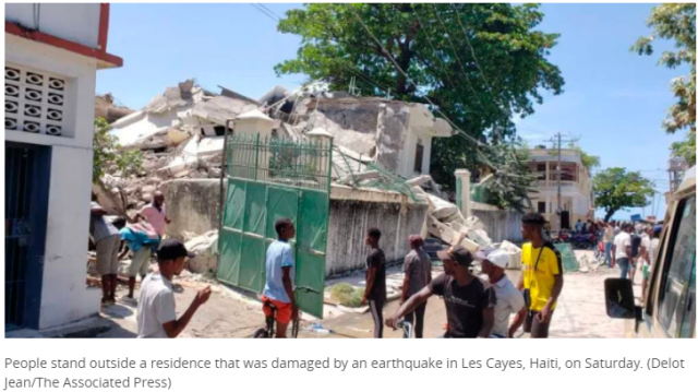 突發! 海地爆7.2級大地震 傷亡慘重 這個國家簡直是一場災難