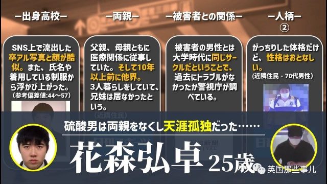 东京地铁里年轻男子被人尾随泼硫酸，凶手作案动机居然就这?!