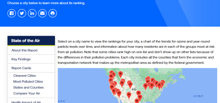 全美空气最差的十大城市！加州占7席，洛杉矶排第一