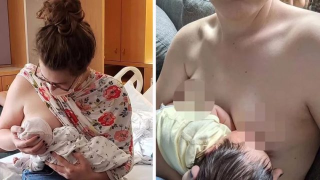 跨性别者服用药物催产母乳喂养妻子生下的宝宝，网友：这？？？