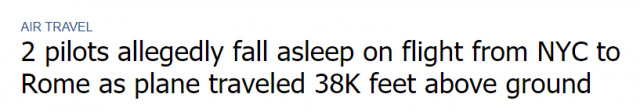 紐約飛機失聯10分鐘！2飛行員在高空同時睡著 差點出戰鬥機攔截