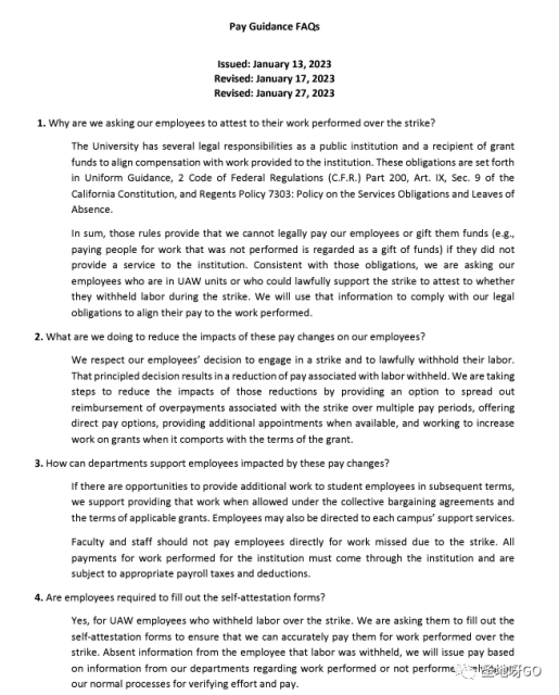 被逼加薪的加州大學「秋後算賬」：扣罷工者工資、削減研究生…