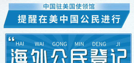 重要通知！在美中國公民進行「海外公民登記」