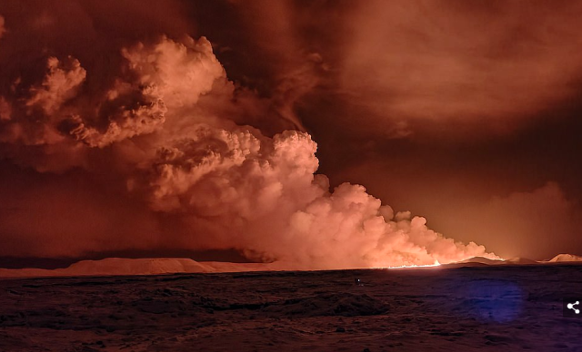 「多图」彷佛地狱！冰岛终火山喷发!