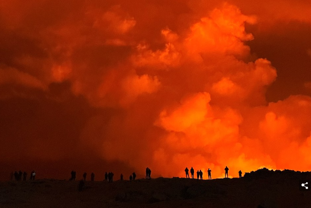 「多图」彷佛地狱！冰岛终火山喷发!