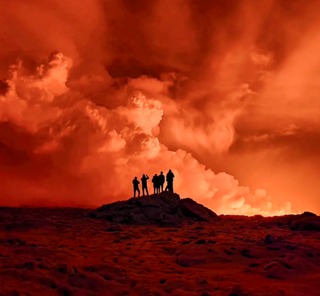 「多图」彷佛地狱！冰岛终火山喷发!