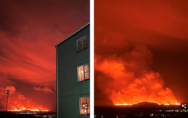 「多图」彷佛地狱！冰岛终火山喷发!