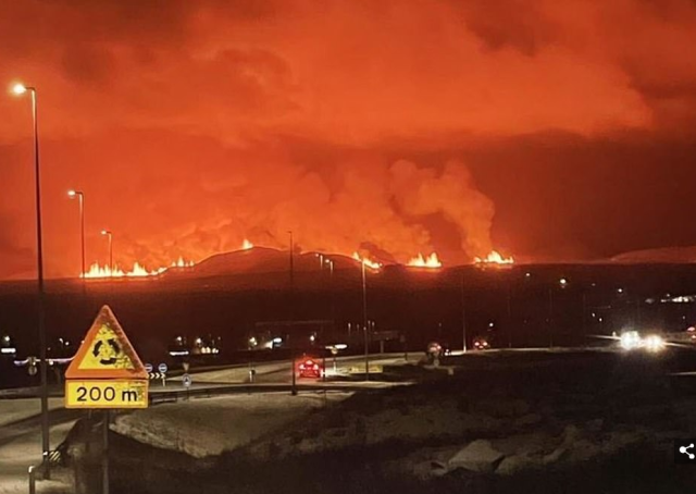 「多图」彷佛地狱！冰岛终火山喷发!