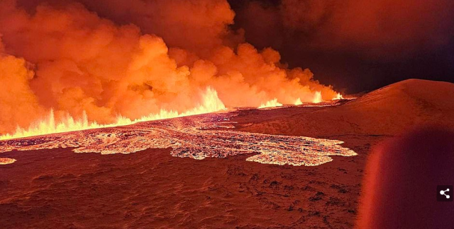 「多图」彷佛地狱！冰岛终火山喷发!