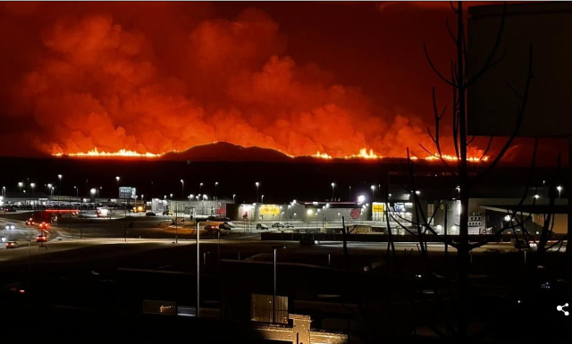 「多图」彷佛地狱！冰岛终火山喷发!