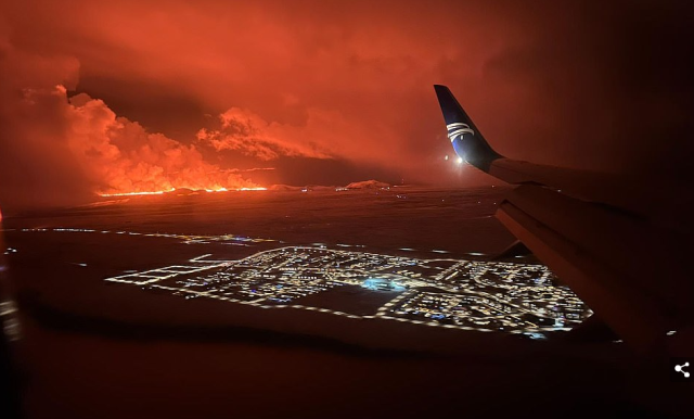 「多图」彷佛地狱！冰岛终火山喷发!