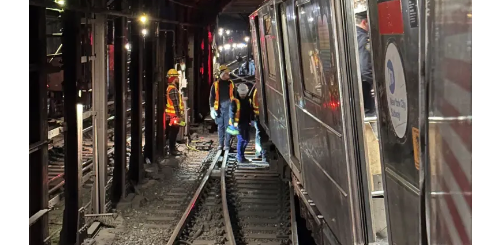 突發災難! 載500人地鐵撞車脫軌 乘客尖叫跳窗逃命 數十人傷 全線停擺!