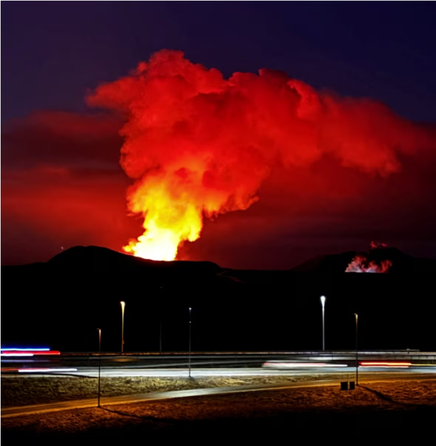 著名景点变鬼城！大地裂开 岩浆迸发 房屋被吞噬 爆发200多次地震