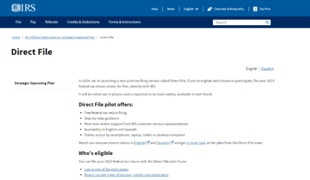 又省一笔钱！IRS在12州推“直接报税”，免费又简单！